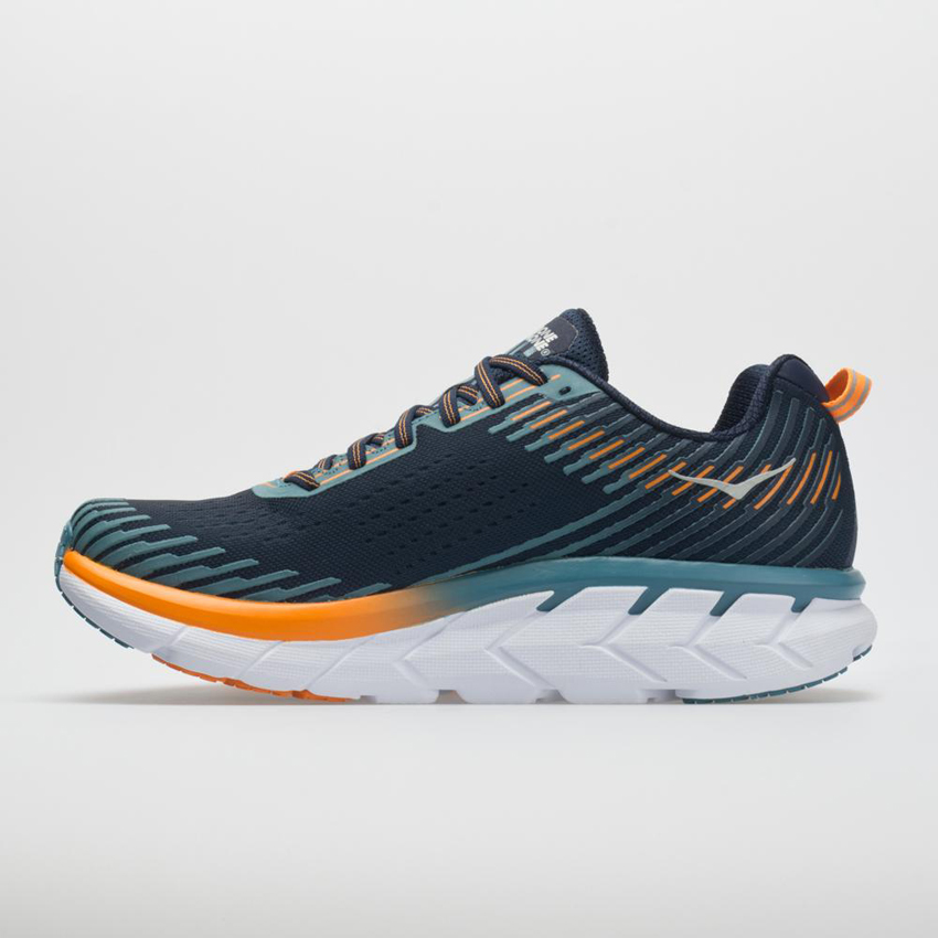 Hoka One One Clifton 5 Men's Black Iris/Storm Blue