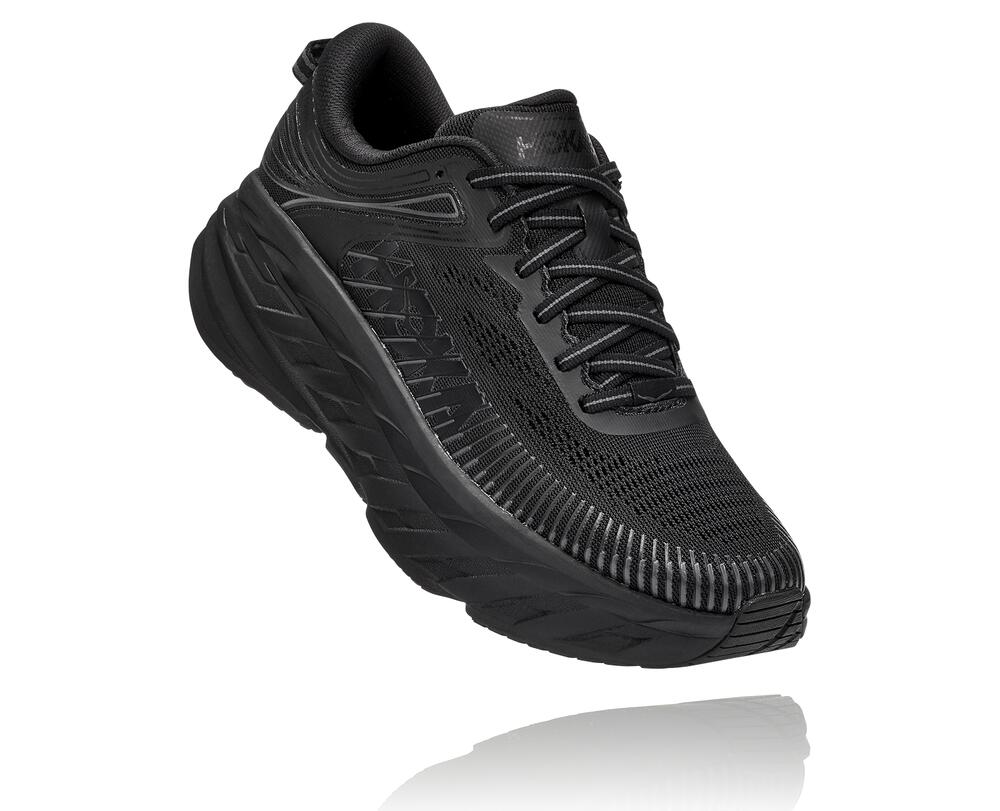 HOKA ONE ONE Bondi 7 for Women - BLACK / BLACK